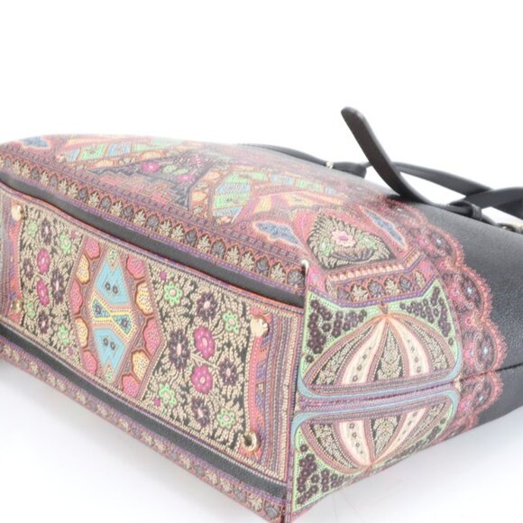 ＥＴＲＯ tote with matching pouch - Picture 5 of 9